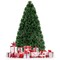 Green Pre-Lit Fiber Optic Christmas Tree LED Lights Indoor Holiday Decor